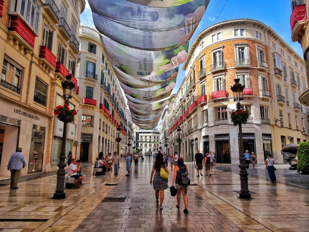 Apt Historic Center Malaga Free Parking ภายนอก รูปภาพ